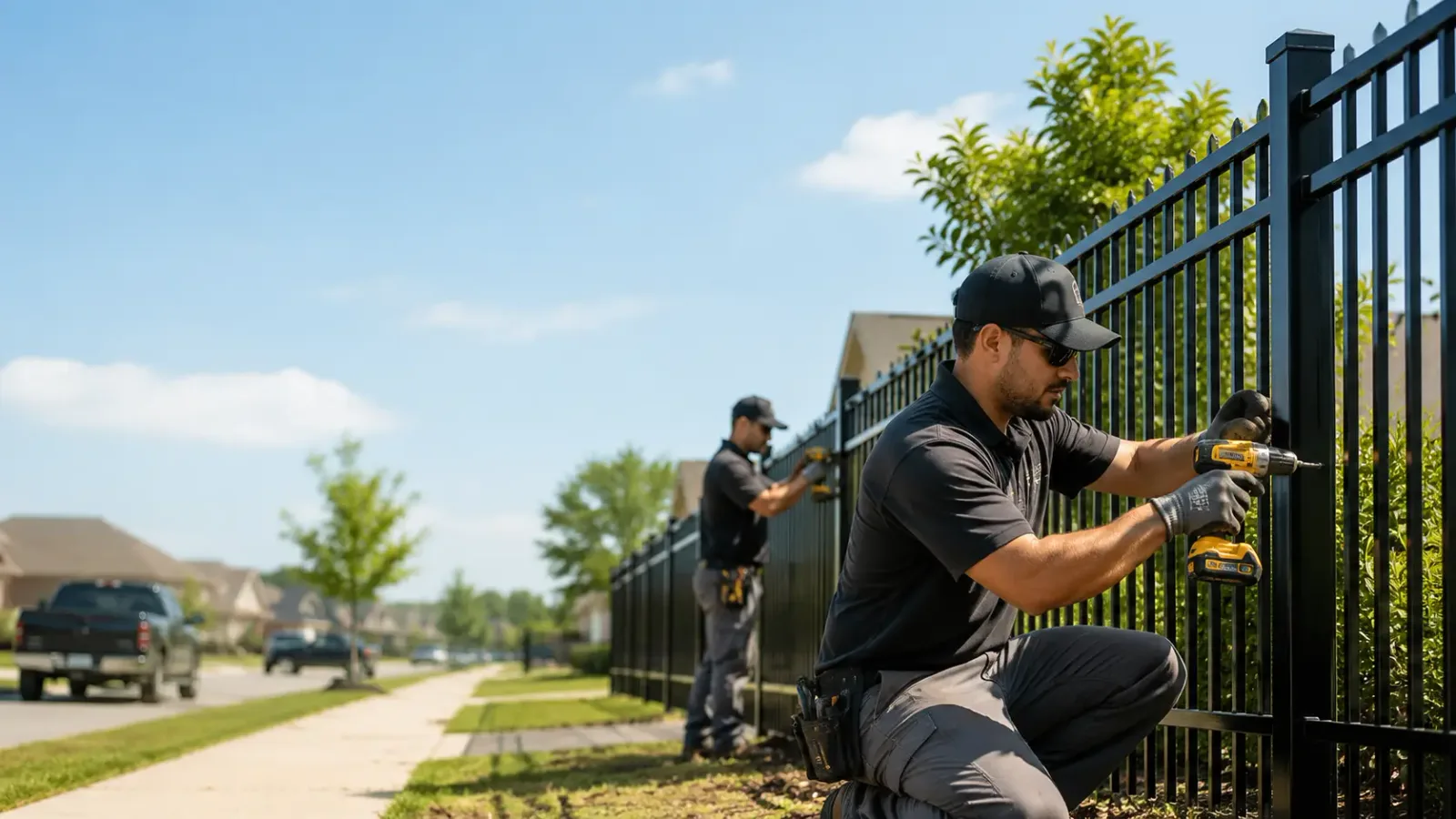 Metal Fence Installation in Buffalo, SC